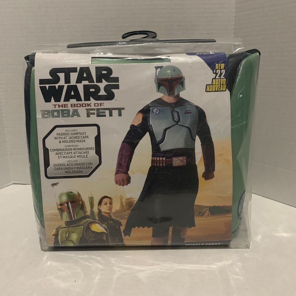Star Wars The Book Of Boba Fett Halloween Costume Adult Men's Size SD ( 32-34)